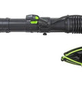 Tough As Nails Brushless Cordless Backpack Leaf Blower Delivers 60 Volt Max Power With 550 CFM Airflow And 140 MPH Speed view from side showcasing hose and harness