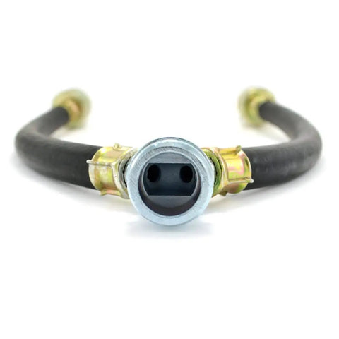 Durable Rubber Washing Machine Y Mixer Hose Connector With 3/4 Inch Fittings And 12 Inch Length, Heavy Duty
