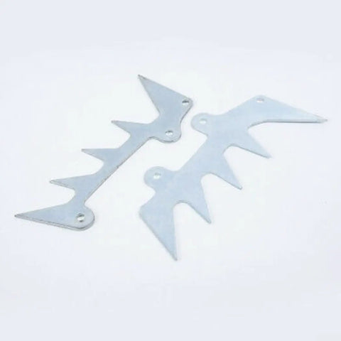 Metal spikes from Chainsaw Bumper Spikes Kit With Side Cover And Case Dog Chain Catcher And Fasteners For MS441 MS661 064 Series