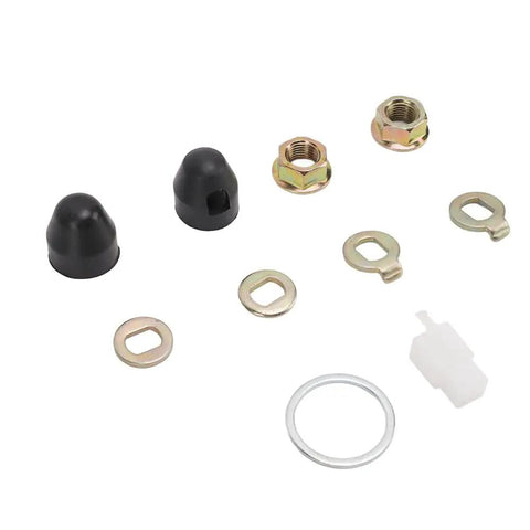 Heavy Duty M14 Nut And Washer Kit For Electric Bike Hub Motors With 14mm Shaft Fits Most E Bikes And Scooters Includes Cap