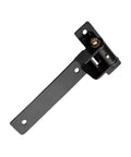 Rock Solid Stainless Steel T Shape Barn Door Hinge With Slick Bearing Heavy Duty Gate Hardware For Commercial And Garage Jobs Built To Last Rust Resistant Finish All Weather, black lightweight hinge.