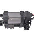 Top Shelf Heavy Duty Air Suspension Compressor Pump For Tesla Model S Sedan 2012 To 2017 side view with electrical connections.