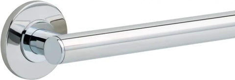 Contemporary 24-Inch Grab Bar Chrome Finish No Nonsense Sturdy Shower And Bathroom Rail Built To Last Supports Up To 450 Lbs ADA Compliant