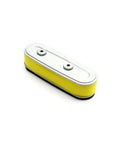 Honda GXV120 Air Filter Replacement For GV200 HR194 HR195 HR214 HR215 HRA214 HRA215 HRC215 Lawn Mower Parts And Equipment Supplies Pro Grade Durable Design For Easy Fit And Long Life Weather Resistant Factory Tested For Reliable Performance. oval yellow foam air filter with metal top