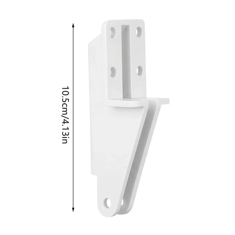 Door Closer Bracket Kit For Screen Doors, 2 Piece Post Jamb Hardware Replacement Parts, No Fuss Easy Install Repair Kit For Front Or Back Doors, Durable Door Closure Bracket Set