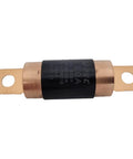 Straight Up Legit High Voltage Fuse 375F2 4R150 For Hyundai Kia Hybrid Electric Systems shown in a side view, featuring copper ends.