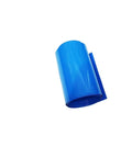 Killer Blue Pvc Heat Shrink Tubing For Battery Wrap Protection Heavy Duty 150 Millimeter Sleeve in a roll of three meters.