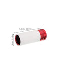 Ditch The Guesswork With These 4pc Drive Lug Nut Sockets That Protect Your Rims Like A Boss. Colorcoded Impact Non-Marring Deep Thin Wall Sockets Make Wheel Repair And Tire Maintenance A Total Breeze For Any Car Owner Looking To Save Serious Cash Today. 3/8in drive lug nut socket, 3cm deep, white and red