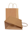 Heavy Duty Kraft Paper Shopping Bags With Twisted Handles 12 x 7 x 16 Inches Brown Pack Of 400 For Retail Purchases Gift Grocery Takeout