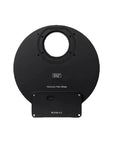 Electric Filter Wheel For Telescopes Dope Quick Spin With 1.25 And 2-Inch Eyepiece Options, front view, EFW 5X2 style.