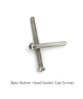 Heavy Duty 304 Stainless Steel Bed Frame Hardware Kit With 3 Inch Bolts Nylon Lock Nuts And Wrench For No Fuss Attaching Headboard And Footboard