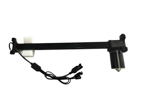 Power Recliner Motor Replacement With Cord KDPT007-113 Linear Actuator, 29V Aluminum, 12.83 Inch Stroke, 800N, black with cords.