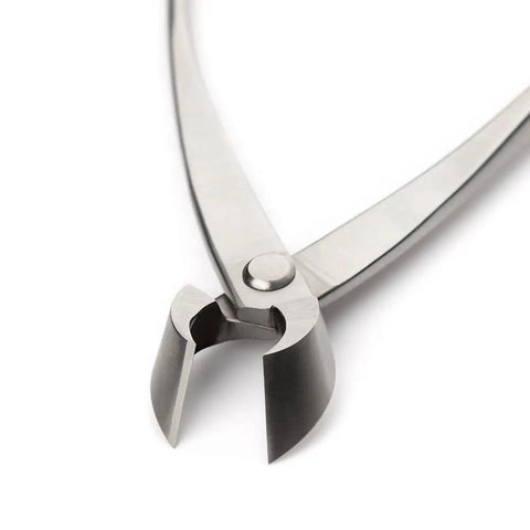 Pro Grade Bonsai Branch Cutter With Straight Edge For Clean, Precise Cuts 205mm length, heavy duty 5Cr15MoV alloy steel blade