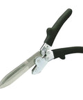 Beast Duct Cutter with built in wire cutter, double edged blade, cuts from either direction, fine honed edge, ideal HVAC tool