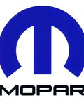 Mopar logo, representative of OEM Chrysler Dodge Jeep parts, including Chrysler Door Hinge Kit 5014090AA Replacement Package.