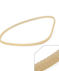 Premium Grade Yellow Wheel Balance Bar For Tire Spinning 83 Cm Steel Rod With Four Concave And Five Convex Slots Hella Tough herfy rubber belt for tire balancing.
