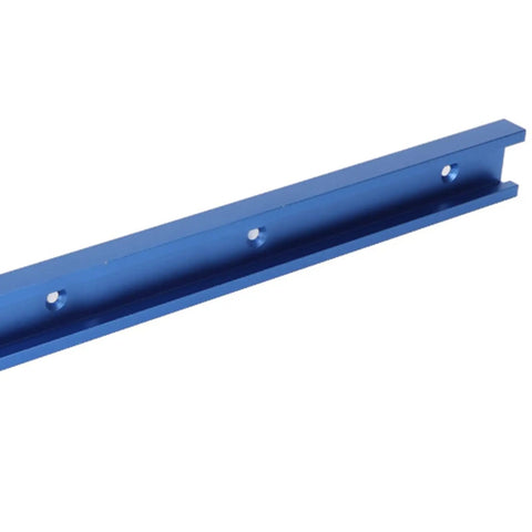 Beefy Aluminum T Track Miter Jig For Router Table Anodized Blue Guide Rail