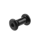 Solid As A Rock 304 Stainless Steel Black Binding Post Screw M5 Hex Drive, durable design for secure electrical connections.