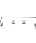 Stainless Steel Camping Hanging Rack With Adjustable Mounting Bracket, Paper Towel Holder, Outdoor Storage Shelf