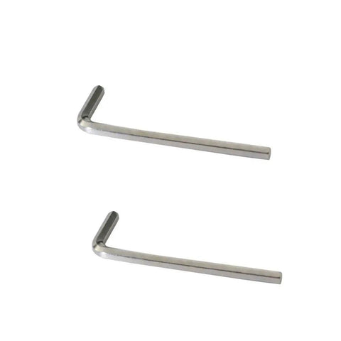 Two Allen wrenches for 2 Hole Black 90 Degree Inside Corner Bracket Kit For 2020 Aluminum Extrusion 20x20 Profile With 6mm Slot