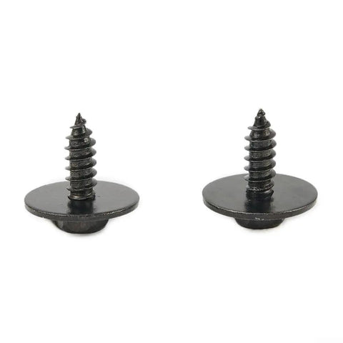 Two self-tapping bolts from 40Pcs U Nut Hex Screw Fastener Kit For BMW Undertray And Sheet Metal Clips With Washers