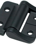 Constant Torque Position Control Hinge With Holes For Cabinets And Enclosures Aluminum Alloy One And One Half Inch Leaf Height Seven Point Nine Nine Inch Pound Force Symmetric Torque Black Southco E6 ST Series