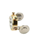 Dual Wheel Roller Guide featuring a gold and silver finish for PT-31 LG-40 Torch, designed for Cut-35 Cut-40 Cut-50d precision cutting.