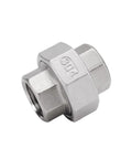Heavy Duty SS316 Stainless Steel Spherical BSPT Socket Coupler With A Tough As Nails Hard Seal Female Female Union Connector For No Sweat Plumbing And Tight Fit Work, female connection fitting