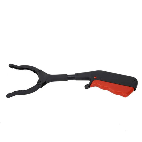 Heavy Duty Claw Trash Picker 12 Inch Grabber Reacher Tool With Ergonomic Grip For One Handed Operation Ideal For Litter Debris Trash Pests And Hard To Reach Spots In Yard Garage And Home Cleanup