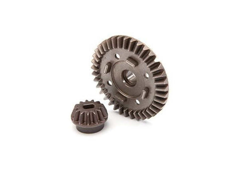 Rear Differential Ring Gear And Pinion Gear Set For Maxx RC Trucks Replacement Differential Parts For Beef Up Power Durable Pinion Ring Gear Kit 8977 Compatibility