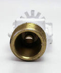 Close-up view of the Rock Solid Wall Mounted Fire Sprinkler Head With Fast Response Trigger 68 Degree Copper Square Body K80 DN15 Mm Male Connector.