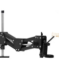 Adjustable Spring Arm Stand For Binocular Stereo Microscope MS01A With Heavy Duty Metal Base And Precise Positioning Fits 76mm Holders