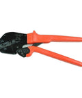 Manual Ratchet Crimping Tool For Non Insulated Terminals And Connectors 0.5-10mm2 18-7AWG with orange handles