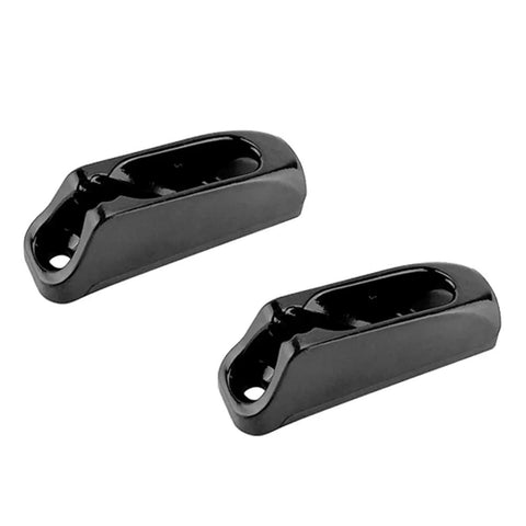 8 Pcs Black Nylon Rope Cleats Self Locking Boat Cleats For Tensioning Ropes 4mm Cord 3mm Bolt Fit, marine hardware for boats