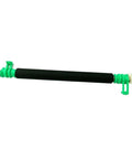 Premium Thermal Printer Roller Replacement Assembly For E4205A And E4204B Models with green ends and black rubber grip.