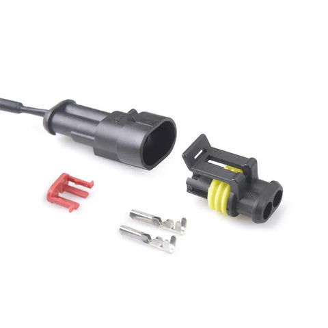 Components of One Eighth Inch NPT Universal Oil Water Coolant Temperature Electrical Sender Transmitter Sending Unit Dual Wire Temp Sensor