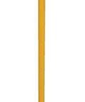 Tough As Nails Ground Mount Heavy Duty Steel Fold Down Bollard Padlock Secured Parking Lot Barrier yellow steel post on a base.