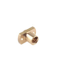 Pro Grade Ball Screw With Nut For CNC Milling And Machining Centers, Brass Flange Lead Screw T8 Nut, Trapezoidal Pitch 2mm image