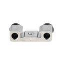 Heavy Duty Fixed Block For MGN12 Linear Guide Rail With Anti Trip And Anti Collision Features Silver Aluminum Positioning Ring