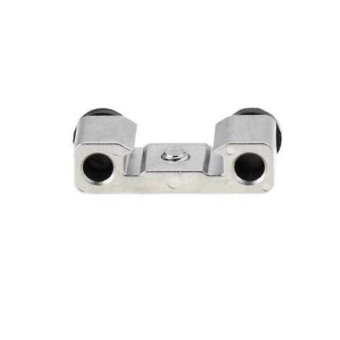 Heavy Duty Fixed Block For MGN12 Linear Guide Rail With Anti Trip And Anti Collision Features Silver Aluminum Positioning Ring