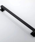 Heavy Duty 23.6 Inch Black Stainless Steel Towel Bar Rack For Bathroom And Kitchen Rustproof SUS 304 Wall Mount Towel Holder