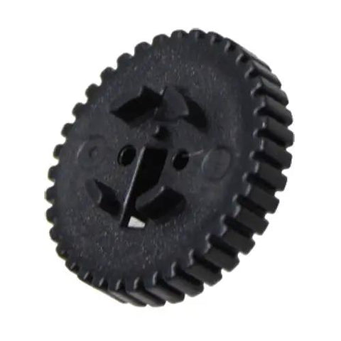 Canon EOS 6D 70D Shutter Button And Aperture Wheel Turntable Dial Replacement Unit in black, showing detailed gear texture and fitting.