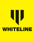 Whiteline logo displayed on a bright yellow background, associated with automotive performance and suspension parts.