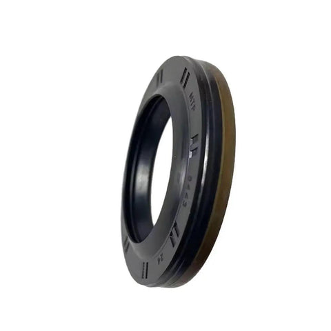 Rear Axle Oil Seal For Tesla Model 3 S X Y 2017 To 2024, dual-lip seal, heavy duty, black metal core, compact design.