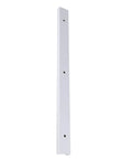 Aluminum T Slot Track With Wood Screws, Double Cut Profile For Woodworking Jigs And Fixtures, 400mm Length, vertical view