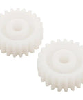 Small Drive Gear 2 Pack For AquaNaut 200 400 450 And Poolvergnuegen Suction Side Automatic Pool Cleaners, two white gears