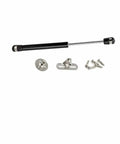 150N Gas Spring Cabinet Hinge Lift Support with Soft Open and Close 6 Inch Telescoping Black Door Shock with Mounting Screws