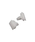 Ultimate 40Pcs Heavy Duty Door Trim Panel Retainer Clips Plus Plastic Car Rivets And Auto Fasteners Kit, white plastic