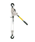 Industrial Grade Cable Come Along Ratchet Winch Hoist With Double Or Single Line Lift Capabilities One And One Eighth Ton Capacity Heavy Duty Vehicle Recovery Tool