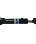 Heavy Duty Welded Cross Tube Hydraulic Cylinder with 1.5 inch bore, 6 inch stroke, for farm, shop, jobsite use, SAE four port